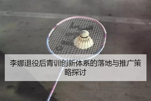 李娜退役后青训创新体系的落地与推广策略探讨